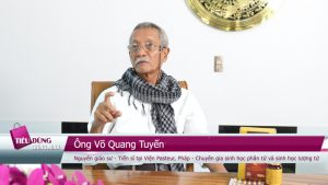 Nguyên Phó giáo sư-Tiến sĩ Võ Quang Tuyến tại Viện Pasteur, Pháp